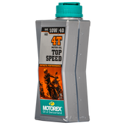 Aceite de Motor Motorex 10W40 Sintetico Top Speed 4 Tiempos